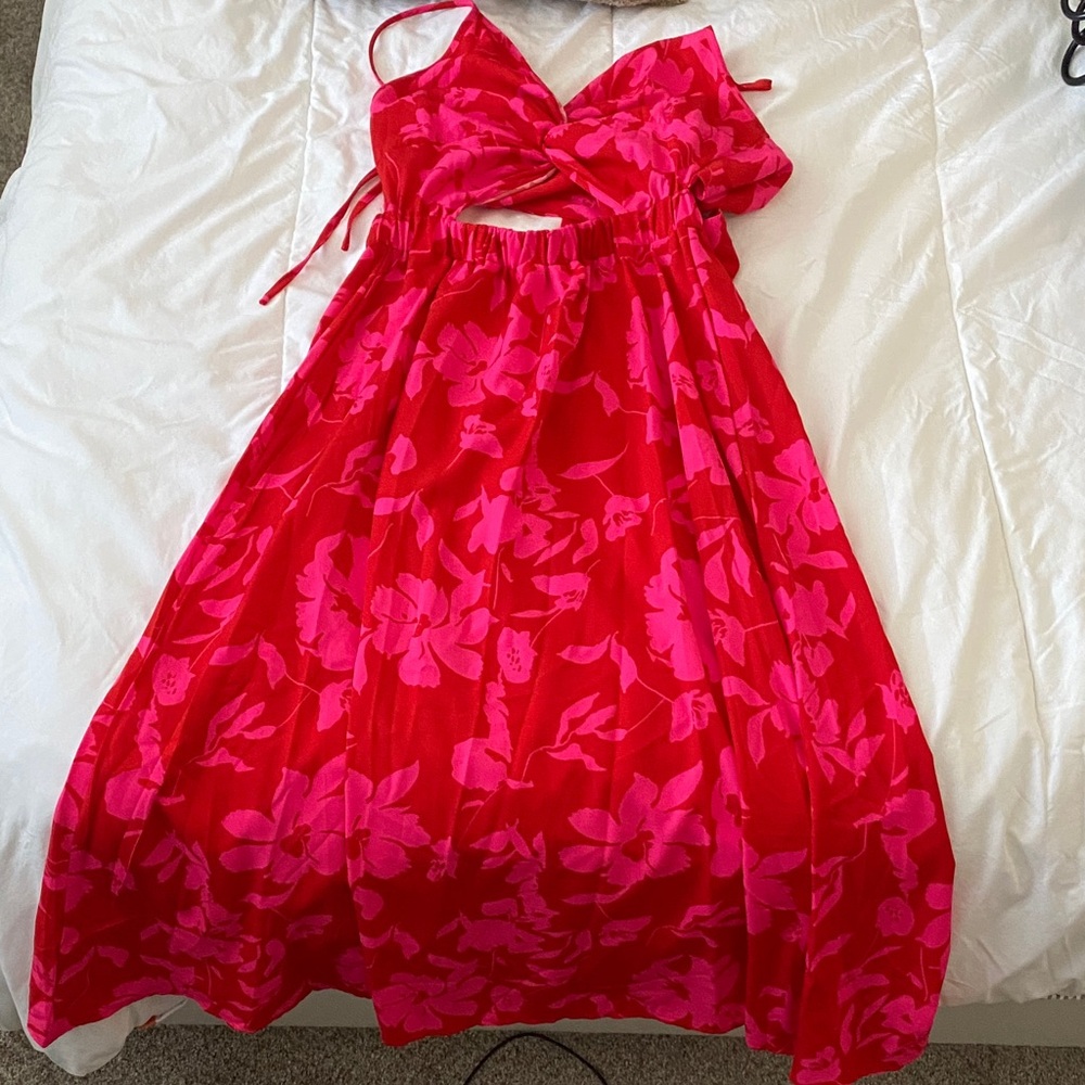 Floral Pink women’s Dress